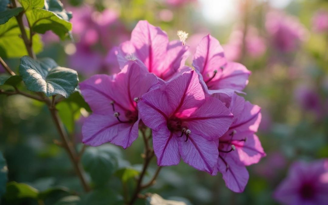 Tibouchina urvilleana : découvrez cette magnifique plante aux fleurs violettes pour votre jardin