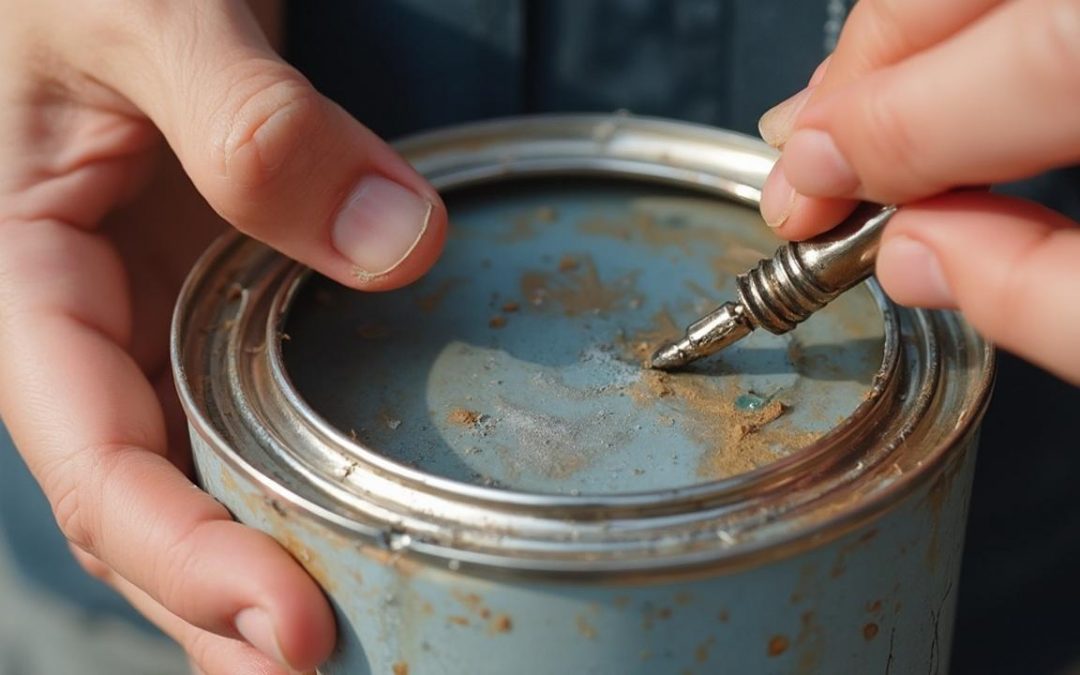 Comment ouvrir un pot de peinture facilement : 5 astuces pour y arriver sans difficulté