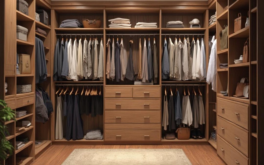 Comment créer un dressing en U : plan détaillé et conseils pour optimiser l&rsquo;espace