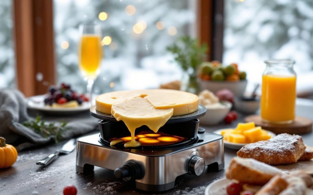 Location d&rsquo;appareil à raclette demi meule : découvrez nos offres pour vos soirées conviviales