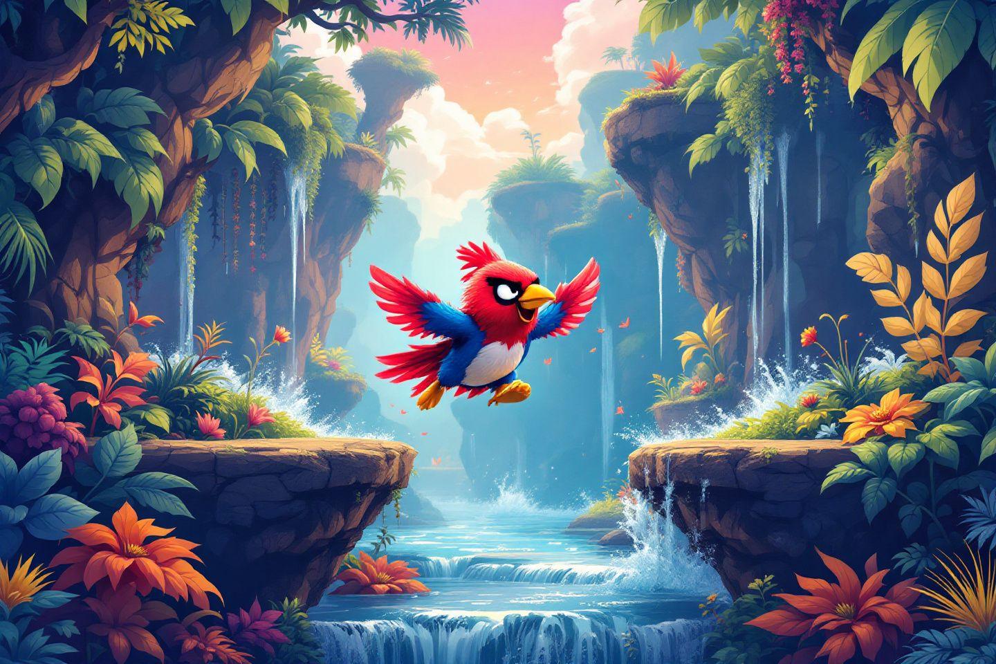 crazy bird jumper