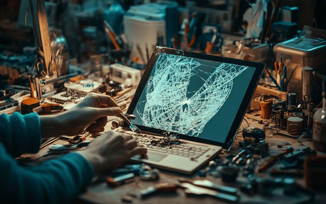 Réparation écran Mac cassé : tarifs et solutions pour remplacer votre dalle endommagée