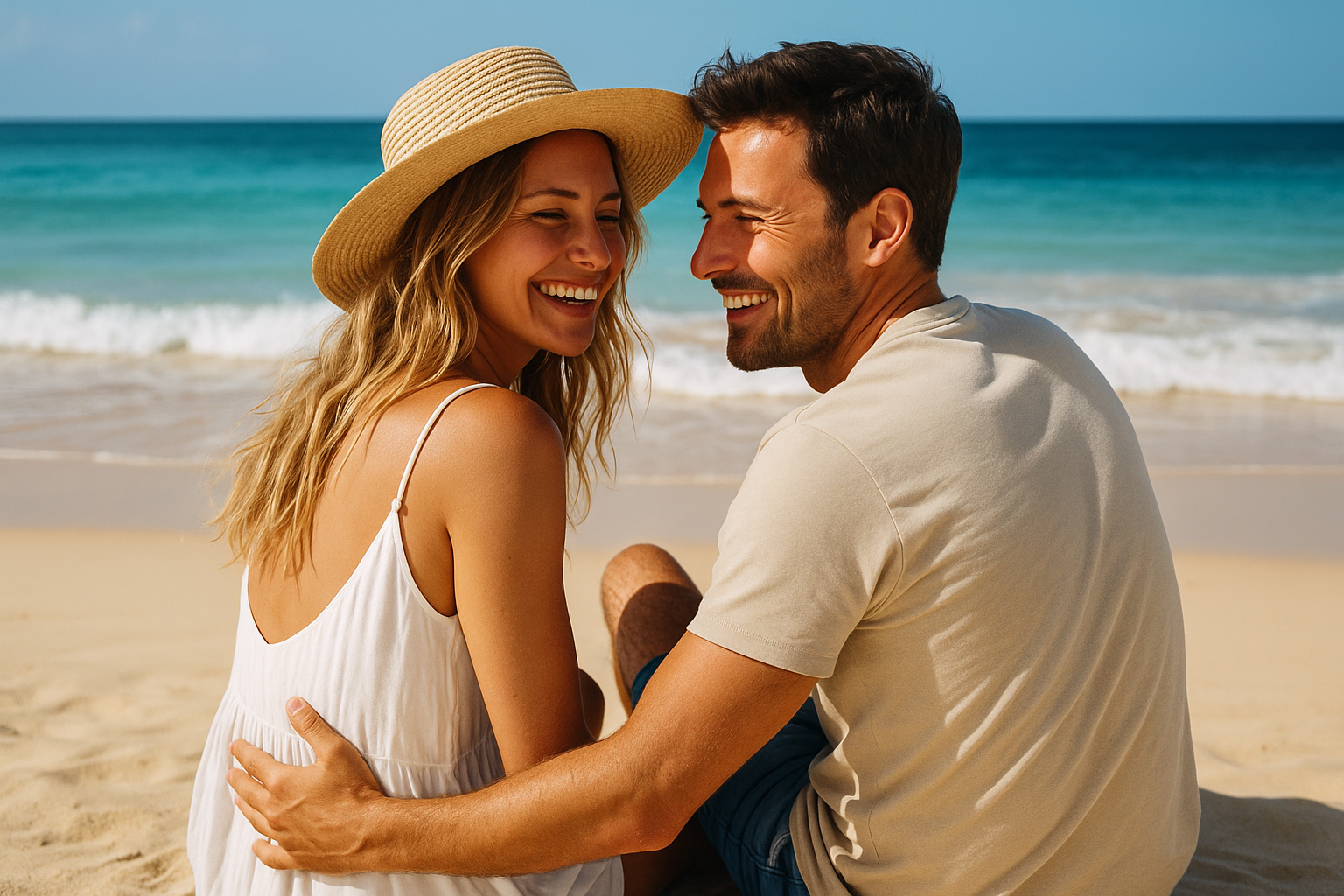 Couple français en voyage à Dubai avec emirates holidays