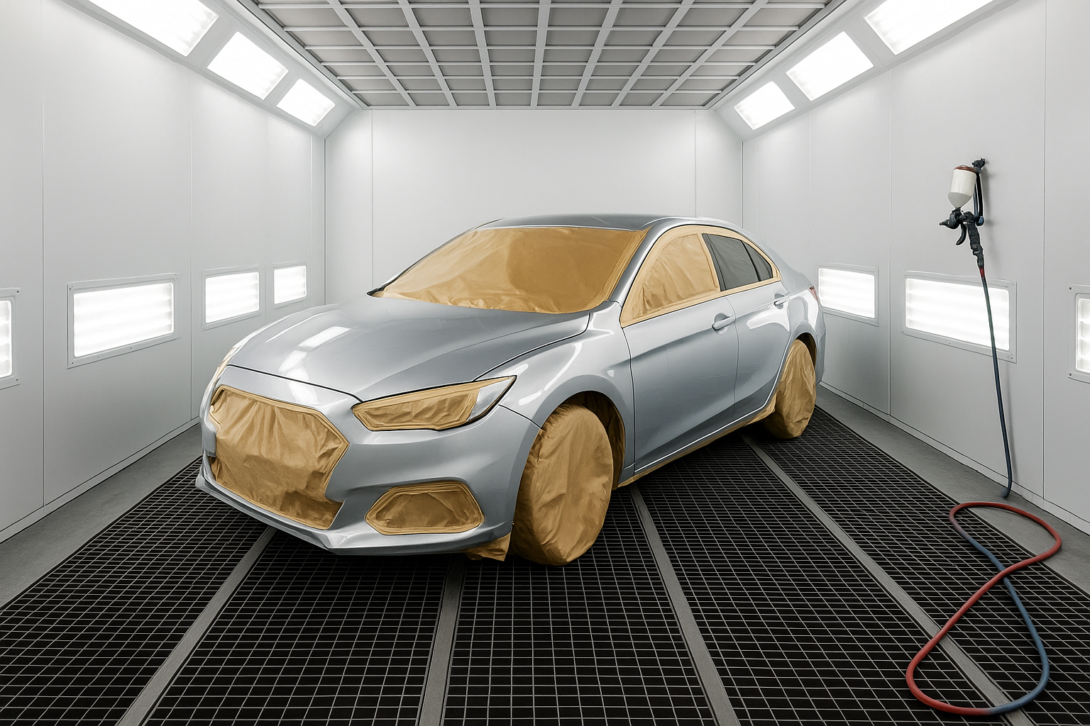 cabine de peinture location