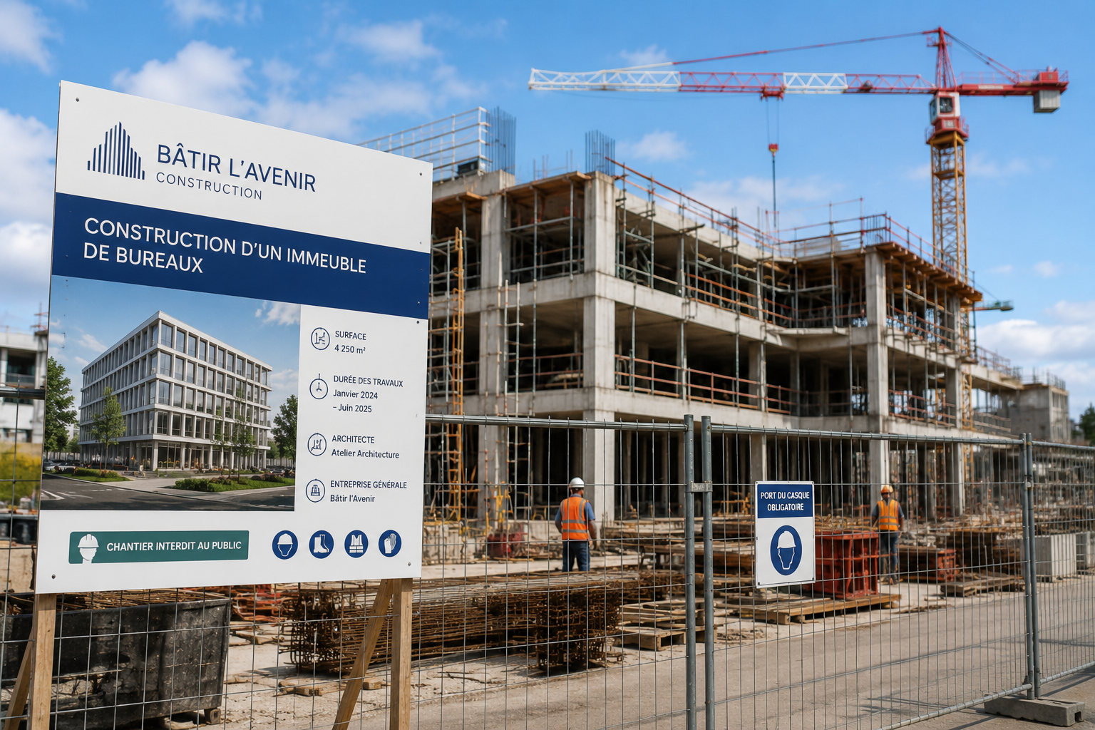 Découvrez comment sélectionner un fabricant de panneau de chantier pour optimiser la communication, la sécurité et la personnalisation sur vos chantiers.